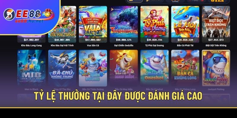 Trang chủ 46 Tỷ lệ thưởng tại đây được đánh giá cao hơn hẳn thị trường